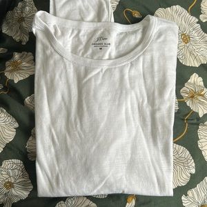 JCrew Organic Slub Long Sleeve Shirt